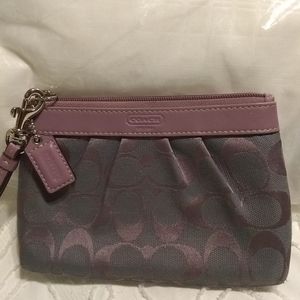 Coach wristlet